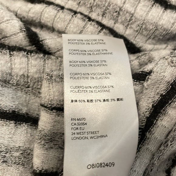 Saturday Sunday  (Anthro) Striped Pippa Hacci Turtleneck Top - Picture 8 of 8